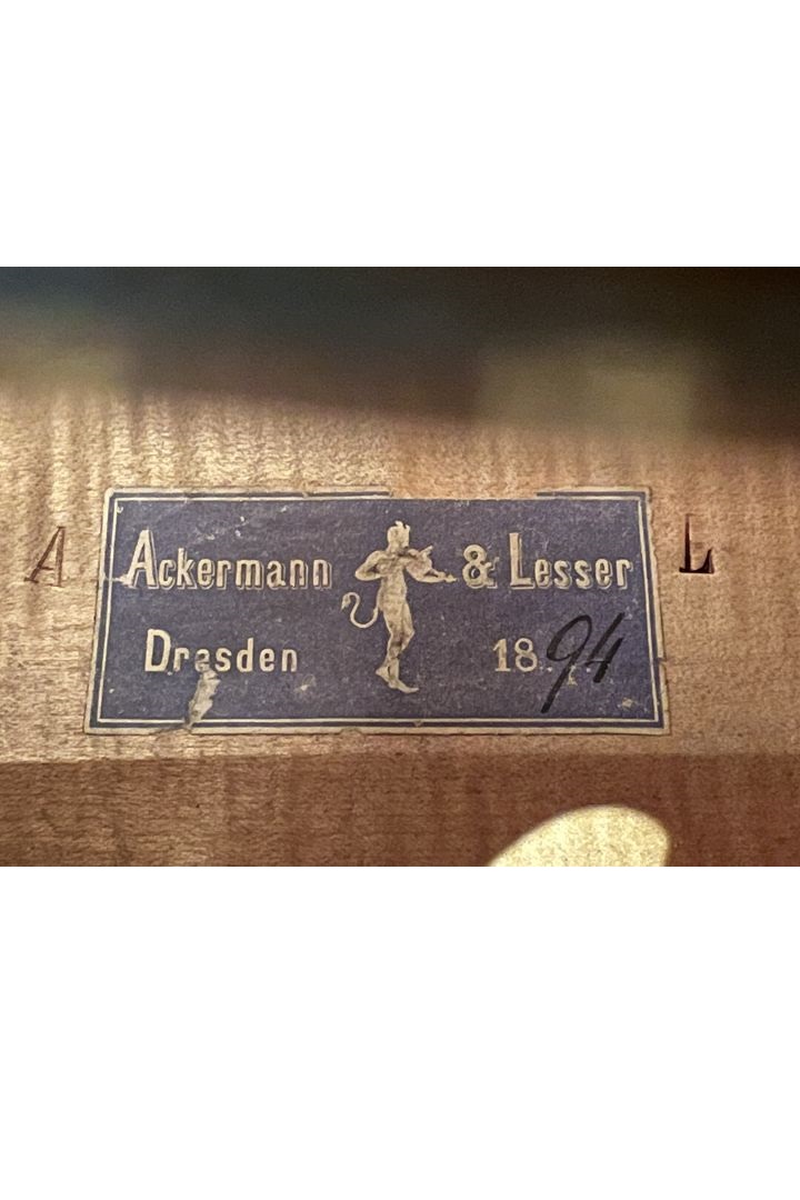 Ackermann & Lesser - Dresden anno 1894 - C-271